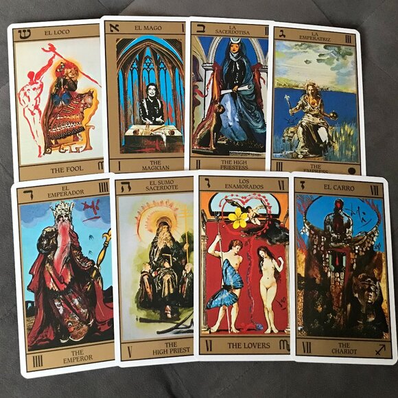 Dali Tarot Universal RARE OOP Beautiful Spectacular - Picture 5 of 13